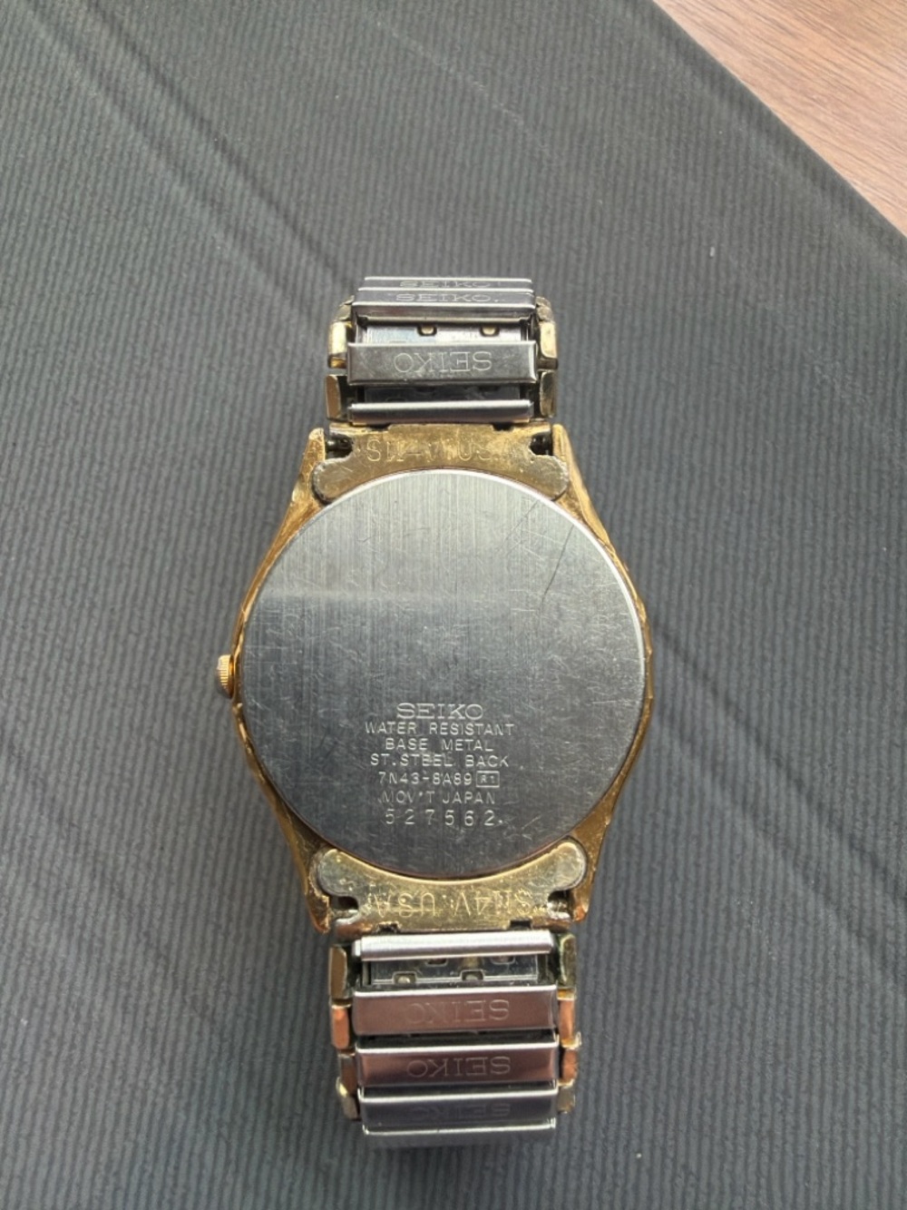 Seiko Gold and Champagne Men's Day-Date Watch - Picture 2 of 3
